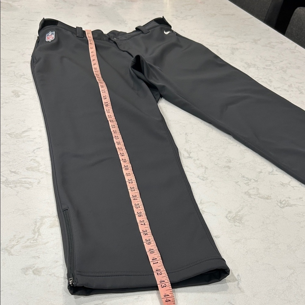 Nike Men's NFL On Field Fleece Lined Athletic Performance Blokecore Gray Pants - Picture 8 of 13